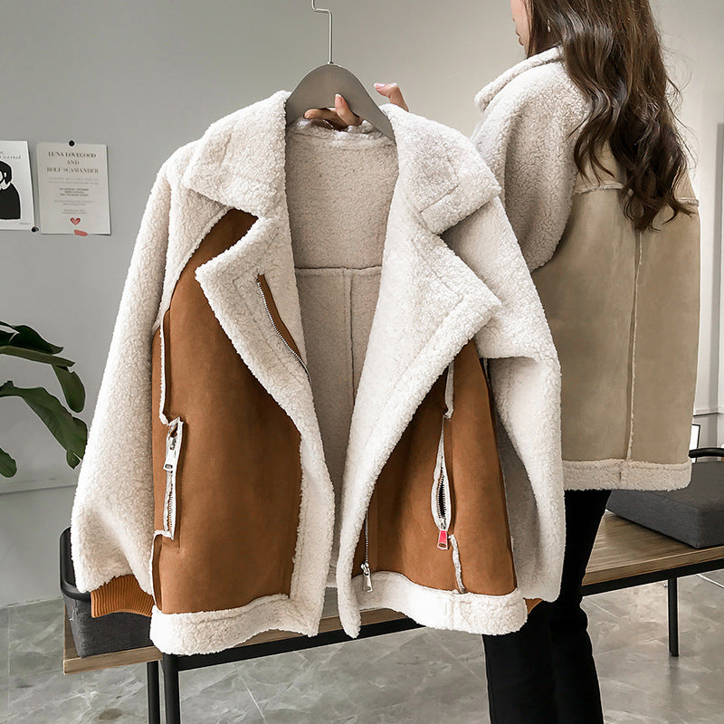 Sweet Style Beige & Khaki Jacket for Women – Lightweight & Elegant - 3KDyn